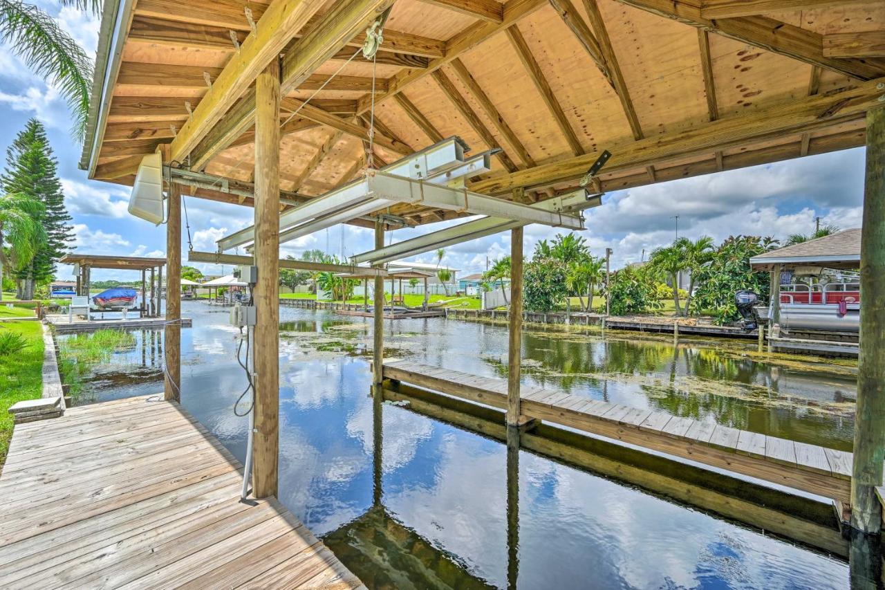 Waterfront Lake Placid Escape With Dock And Lanai Extérieur photo