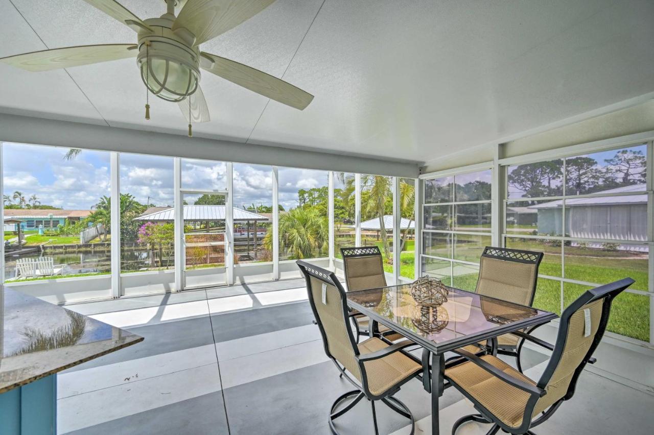 Waterfront Lake Placid Escape With Dock And Lanai Extérieur photo