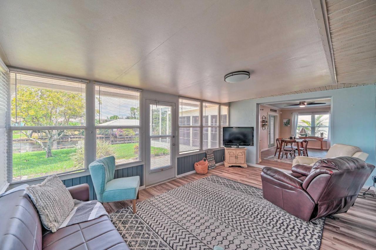 Waterfront Lake Placid Escape With Dock And Lanai Extérieur photo