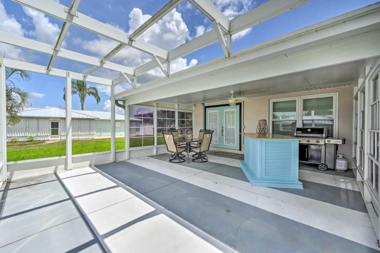 Waterfront Lake Placid Escape With Dock And Lanai Extérieur photo